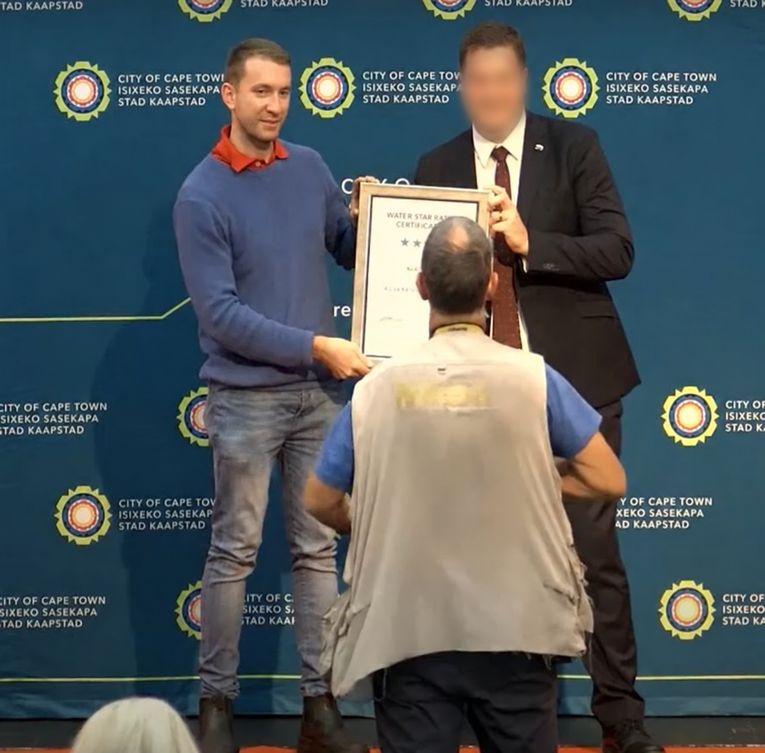 ACA Threads receives 4-Star Water Rating Certification by City of Cape Town
