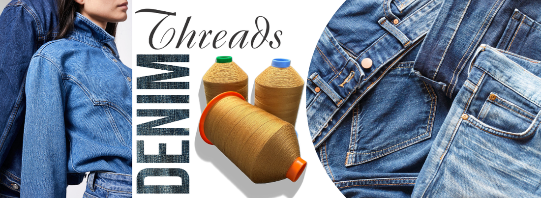 Jean Thread Pattern Premium Denim Sewing Thread for Unmatched Durability & Quality in Jean ...